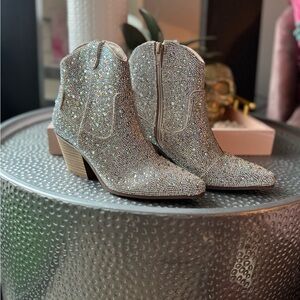 Sparkling Ankle Boots